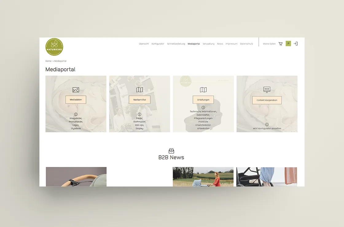 Naturkind Startseite Webdesign Grafikagentur Abm