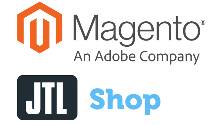 Online-Shops Magento & JTL Logo